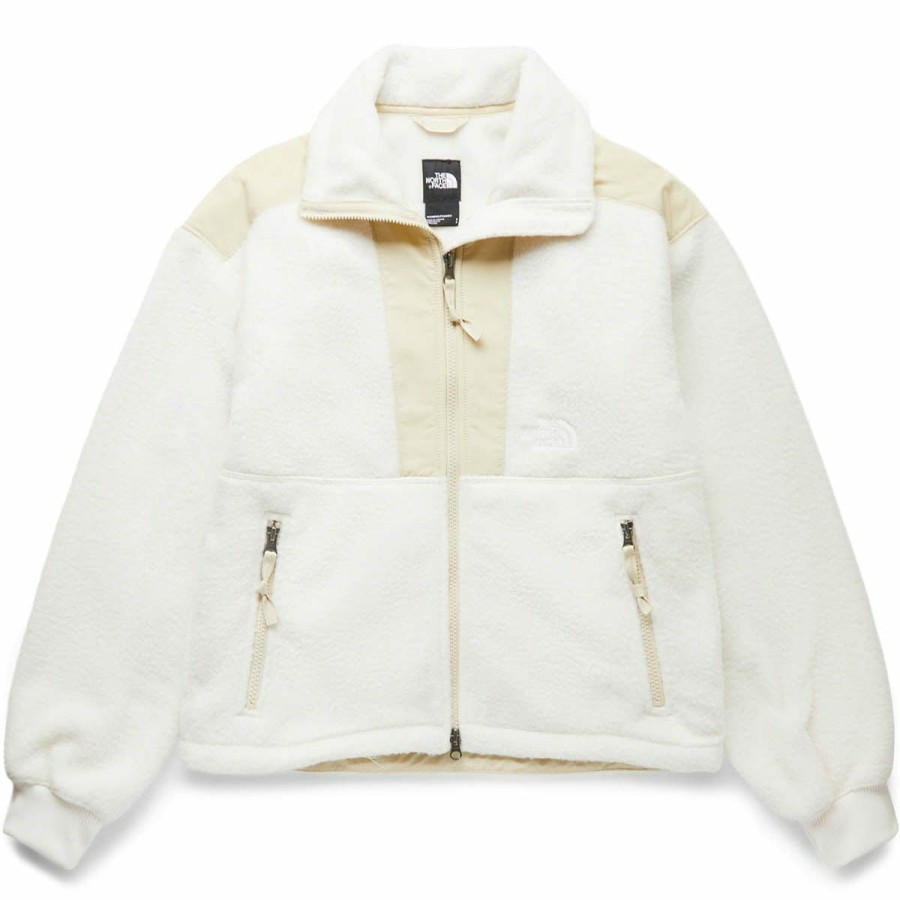 Women'S & Unisex * | The North Face Women'S 94 Sherpa Denali Jacket Gardenia White/Gravel