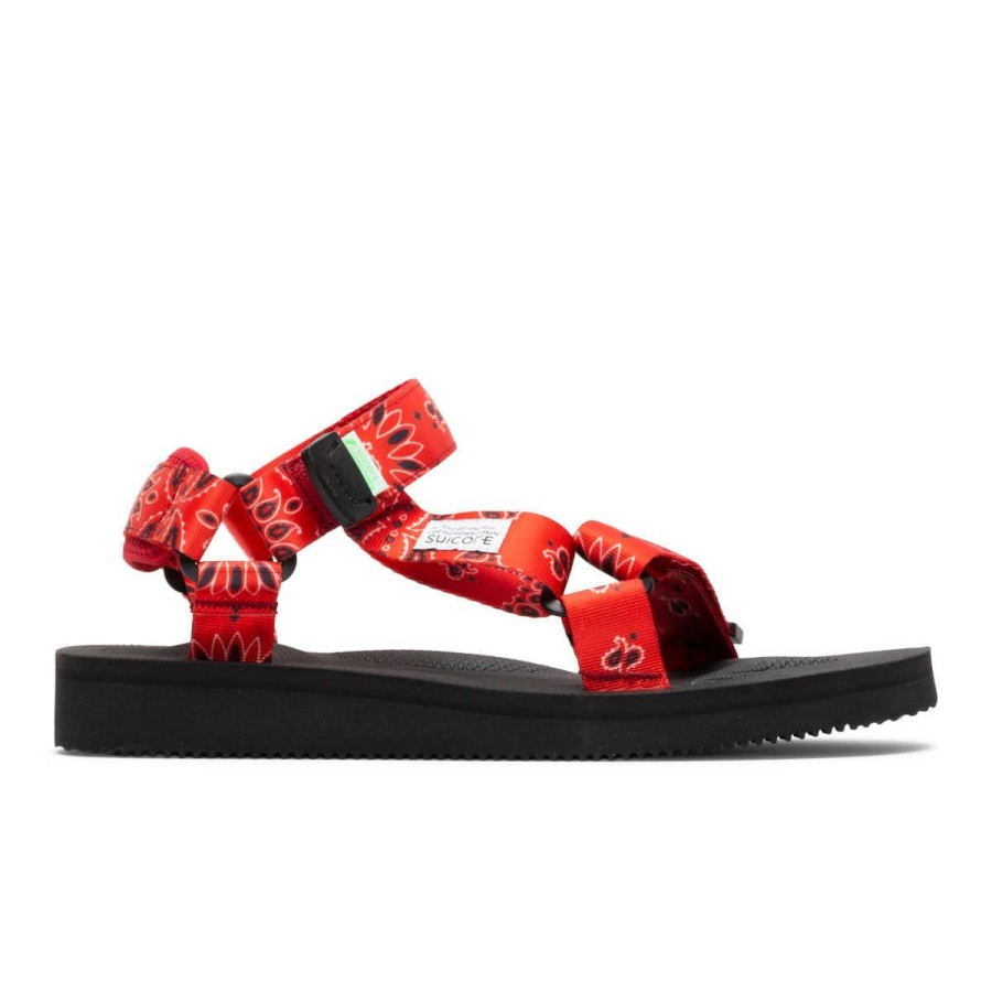 Footwear * | Suicoke Depa Cab Red