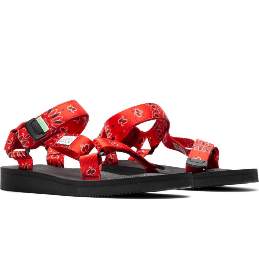 Footwear * | Suicoke Depa Cab Red