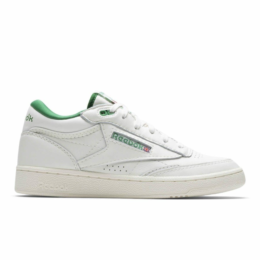 Footwear * | Reebok Club C Mid Ii Vintage Chalk/Glegrn/Clawht