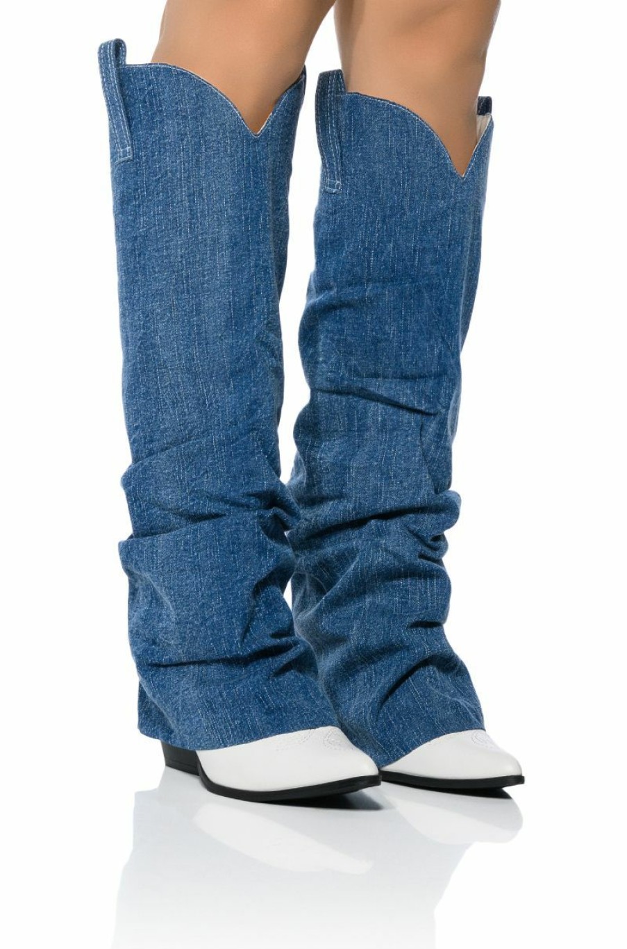 Shoes * | Something A Little Different Cowboy Boot Denim