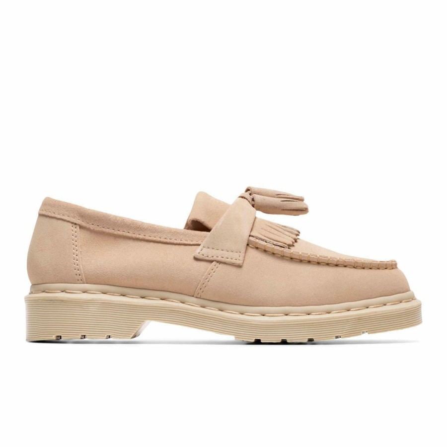 Footwear * | Dr. Martens Adrian Mono Warm Sand Suede