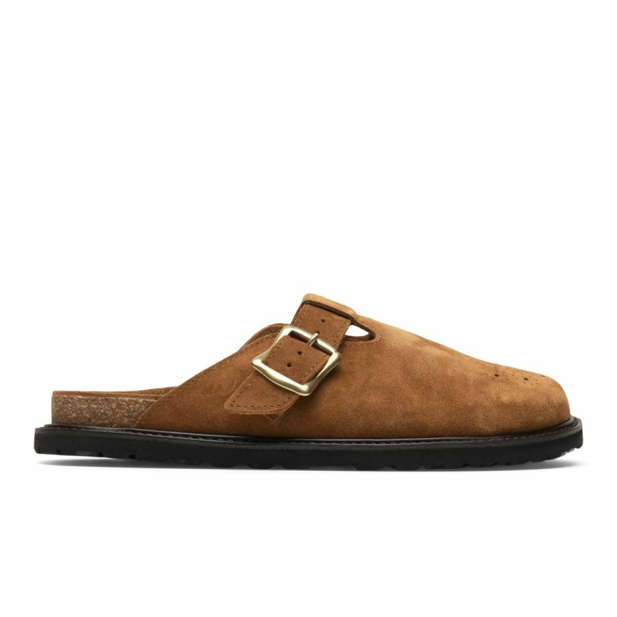 Footwear * | Hender Scheme Buggs Suede Mule Camel