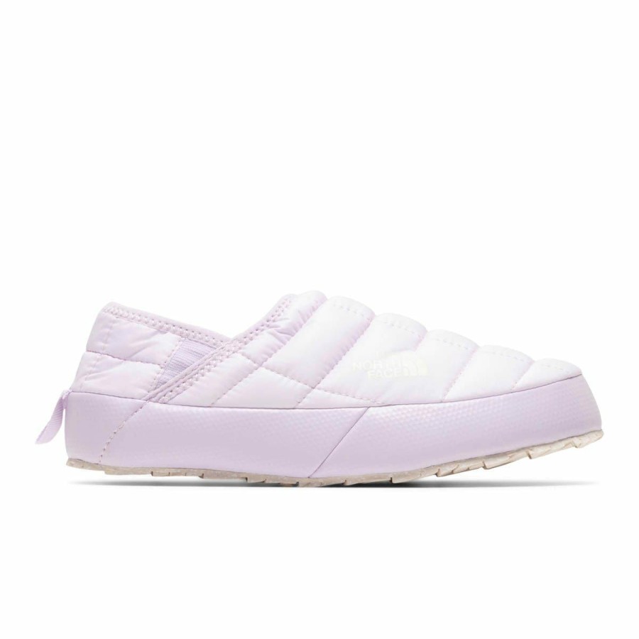 Footwear * | The North Face Thermoball Traction Mule V Lavender Fog/Gardenia White