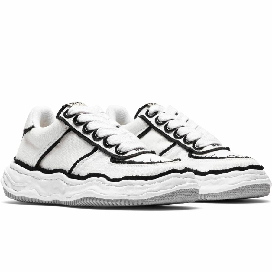 Footwear * | Maison Mihara Yasuhiro Wayne Low Top Sneakers White