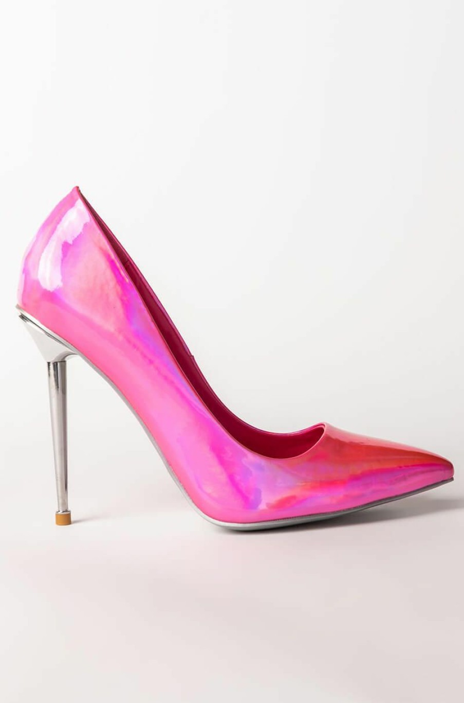 Shoes * | Azalea Wang Off The Grid Stiletto Pump In Pink