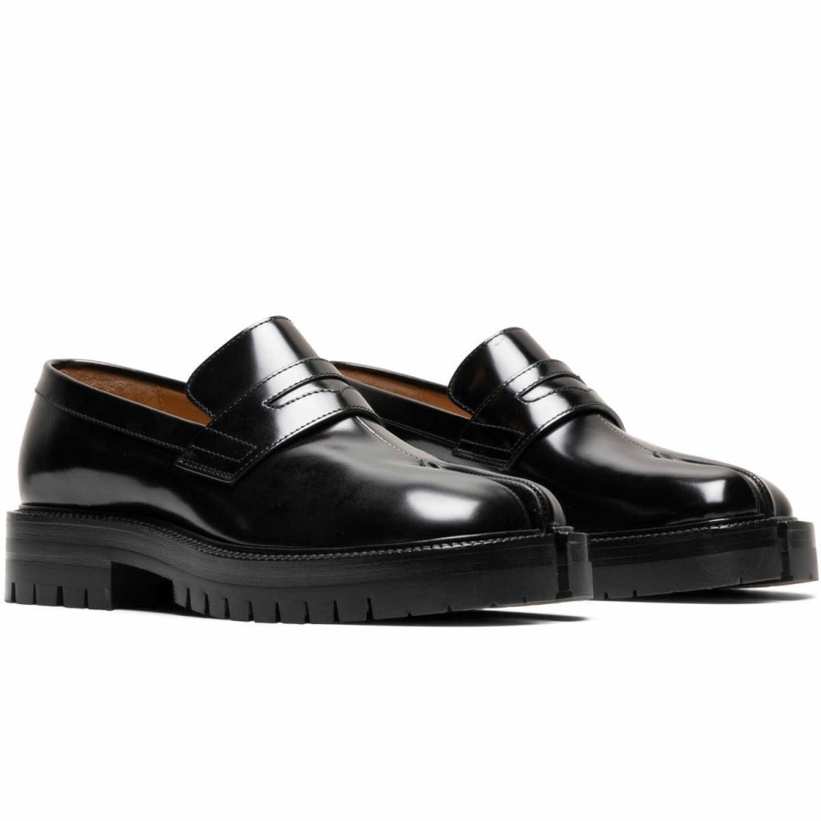 Footwear * | Maison Margiela Women'S Tabi County Loafer Black