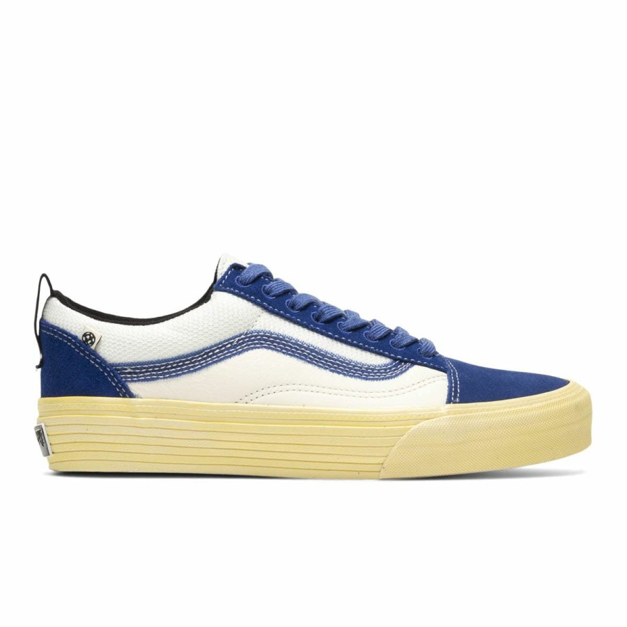 Footwear * | Vault By Vans U Old Skool Split Vr3 Lx Vintage Blue