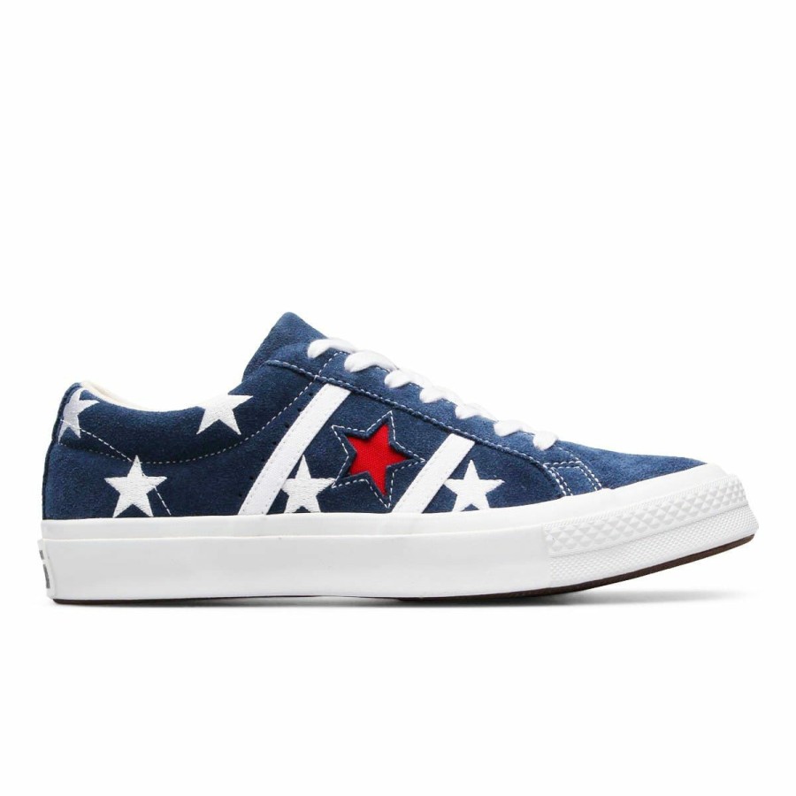 Footwear * | Converse Academy Ox Navy/Enamel Red/White