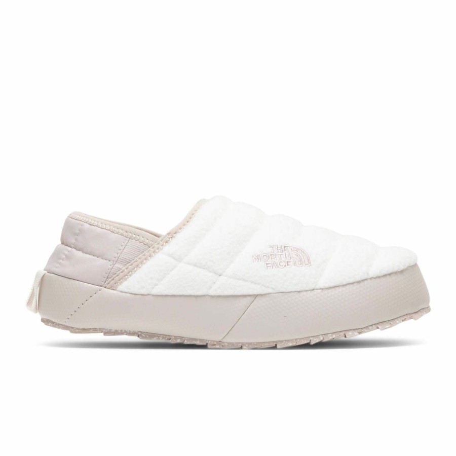 Footwear * | The North Face Thermoball Traction Mule V Denali Gardenia White/Silver Grey