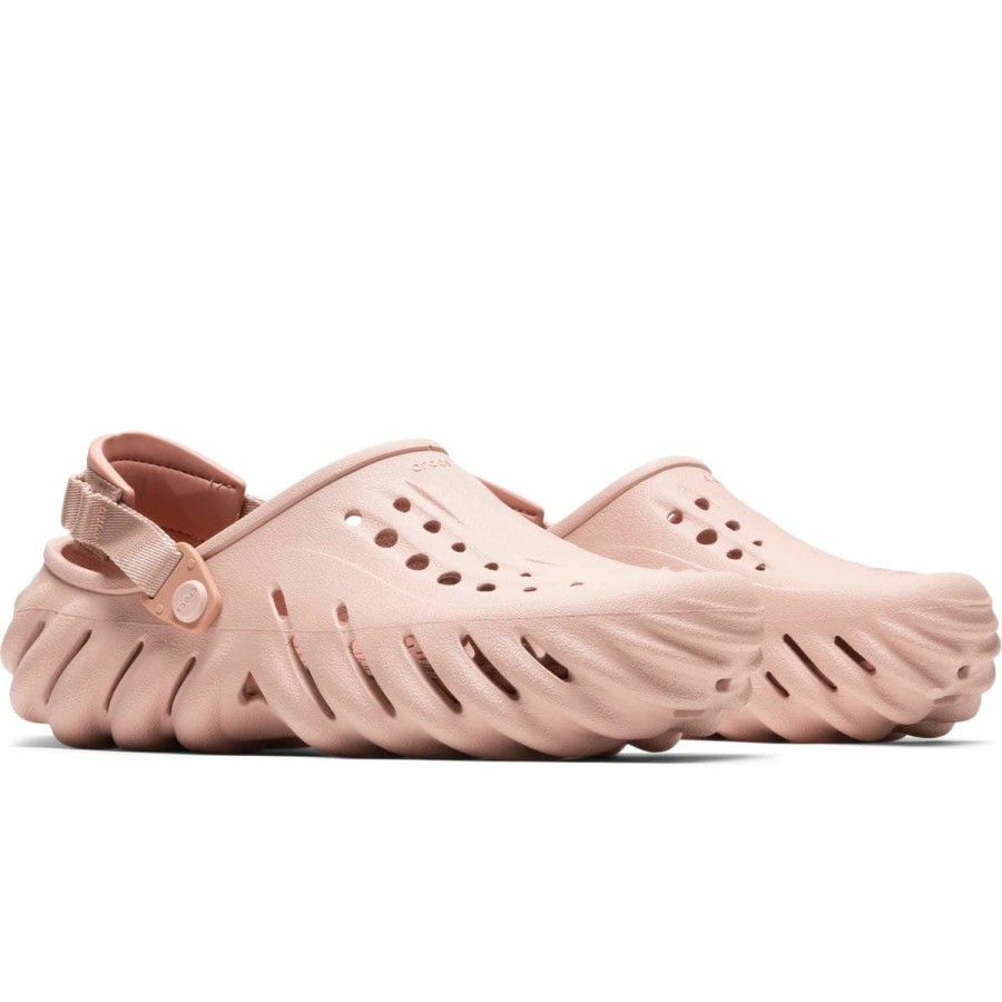 Footwear * | Crocs Echo Clog Pink Clay