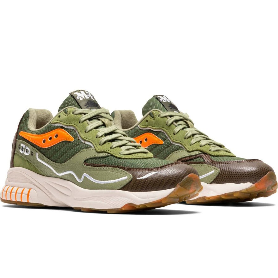 Footwear * | Saucony X Maybe Tomorrow 3D Grid Hurricane Tortoise