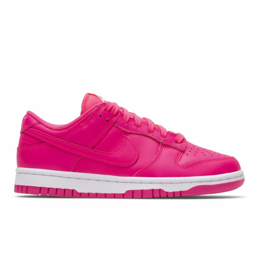 Footwear * | Nike Women'S Dunk Low Hyper Pink/Hyper Pink-White [600]