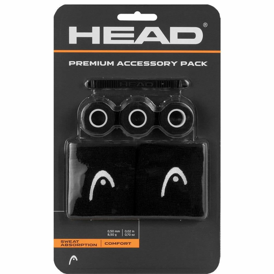 Overgrips * | Head Premium Accessory Pack Black