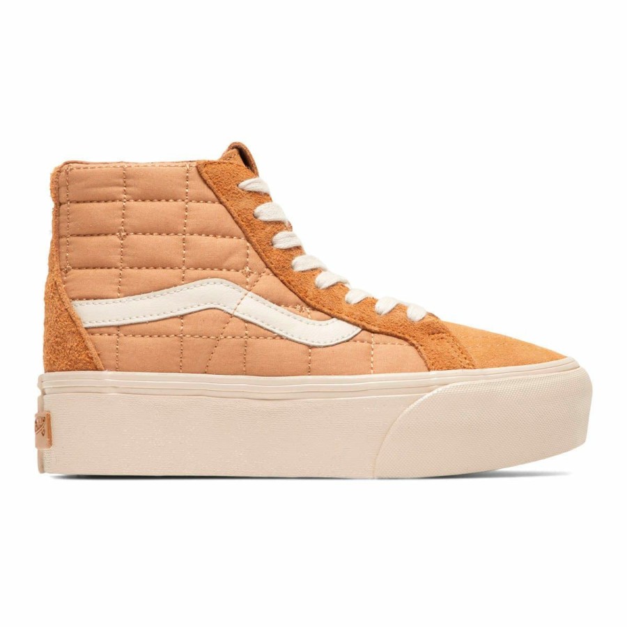 Footwear * | Vault By Vans X Joe Freshgoods U Sk8-Hi Reissue Platform Vlt Lx Camel