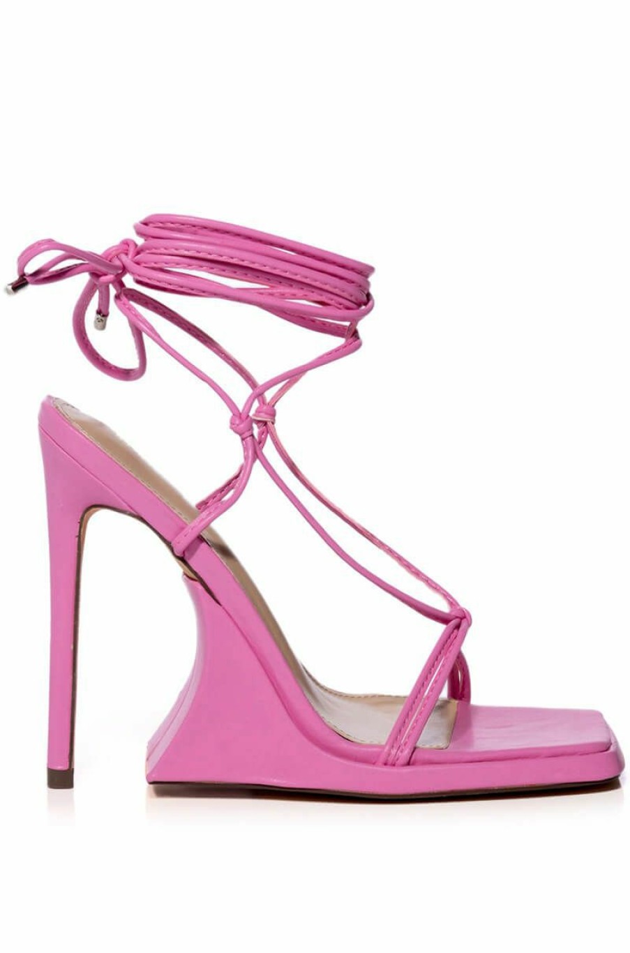 Shoes * | Azalea Wang Impulsive Chunky Sandal In Pink