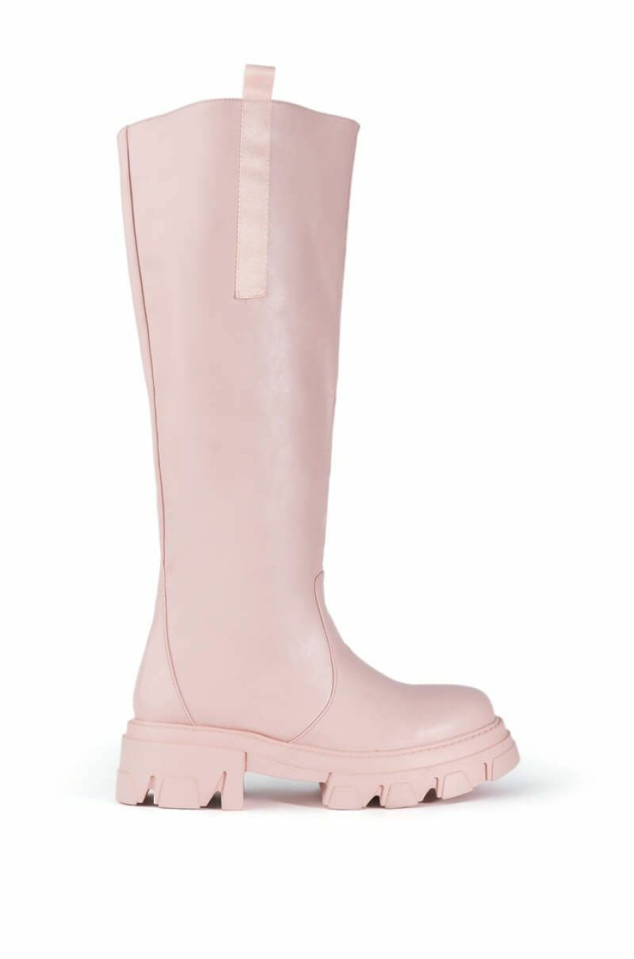 Shoes * | Azalea Wang There She Goes Flatform Boot In Pink