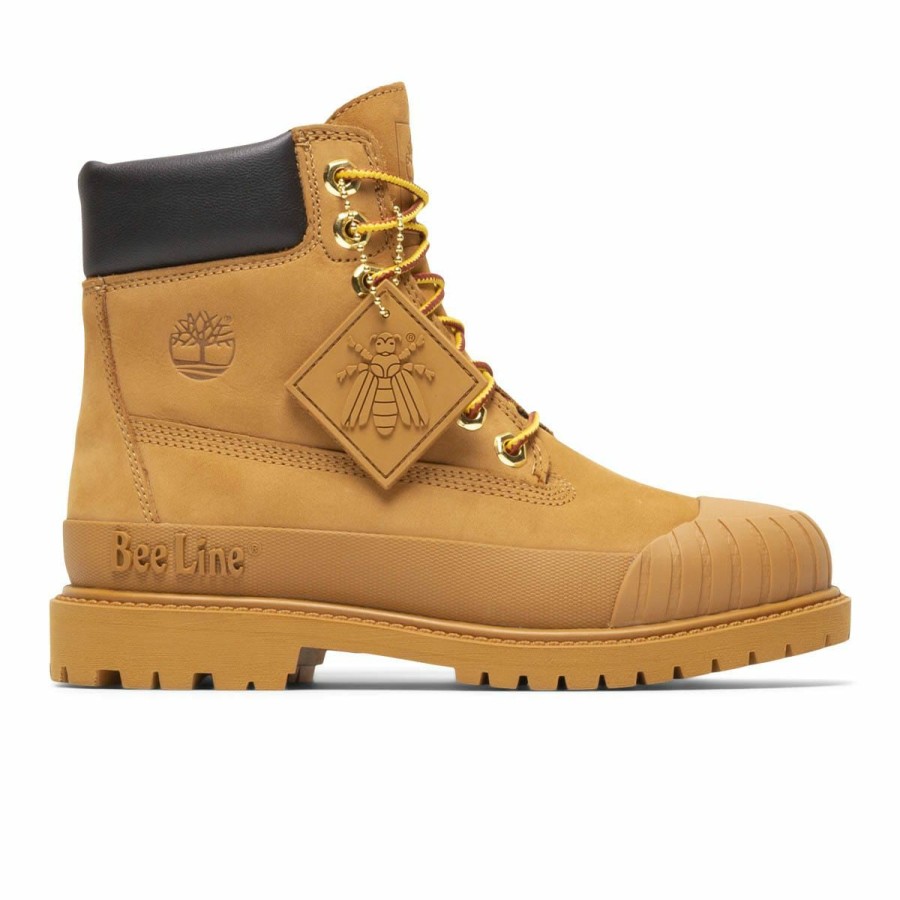 Footwear * | Timberland X Beeline Women'S 6 In. Premium Rubber Toe Wheat