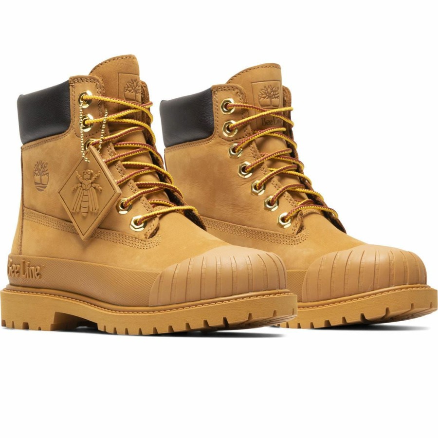 Footwear * | Timberland X Beeline Women'S 6 In. Premium Rubber Toe Wheat