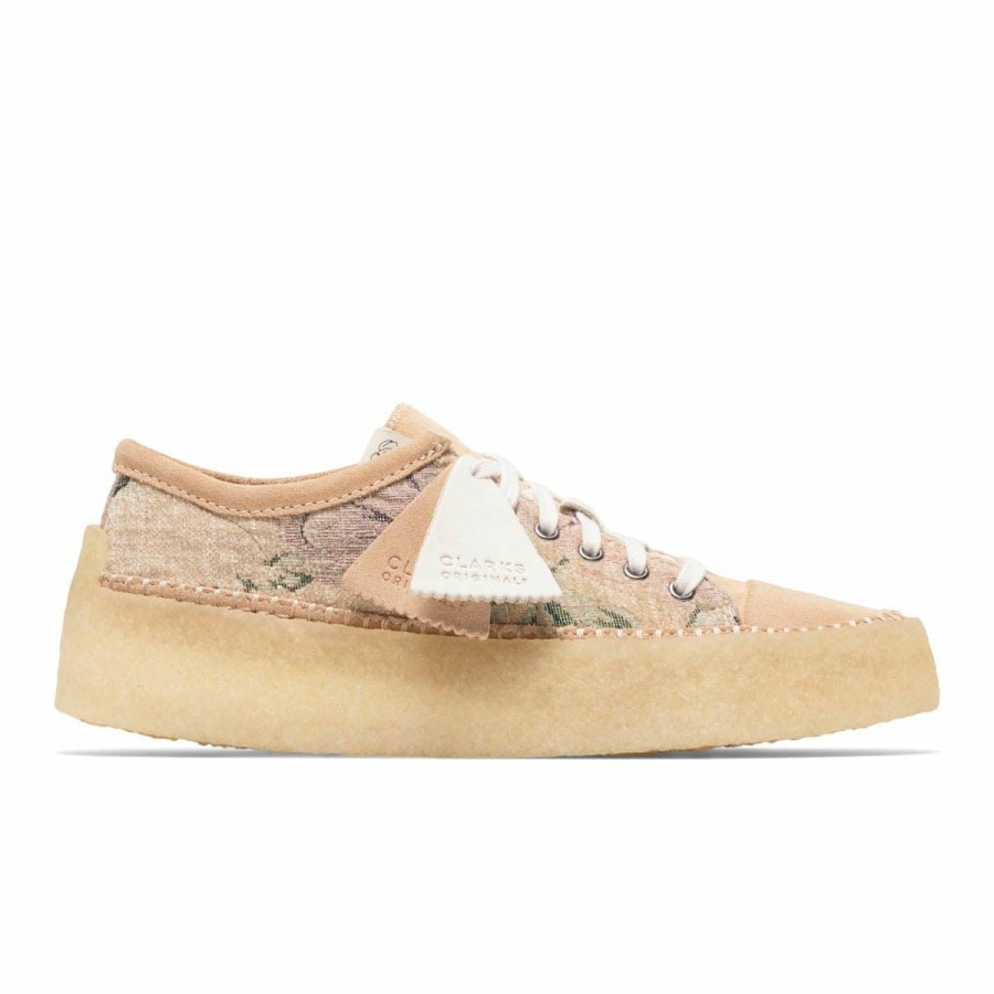 Footwear * | Clarks Caravan Low Tan Floral