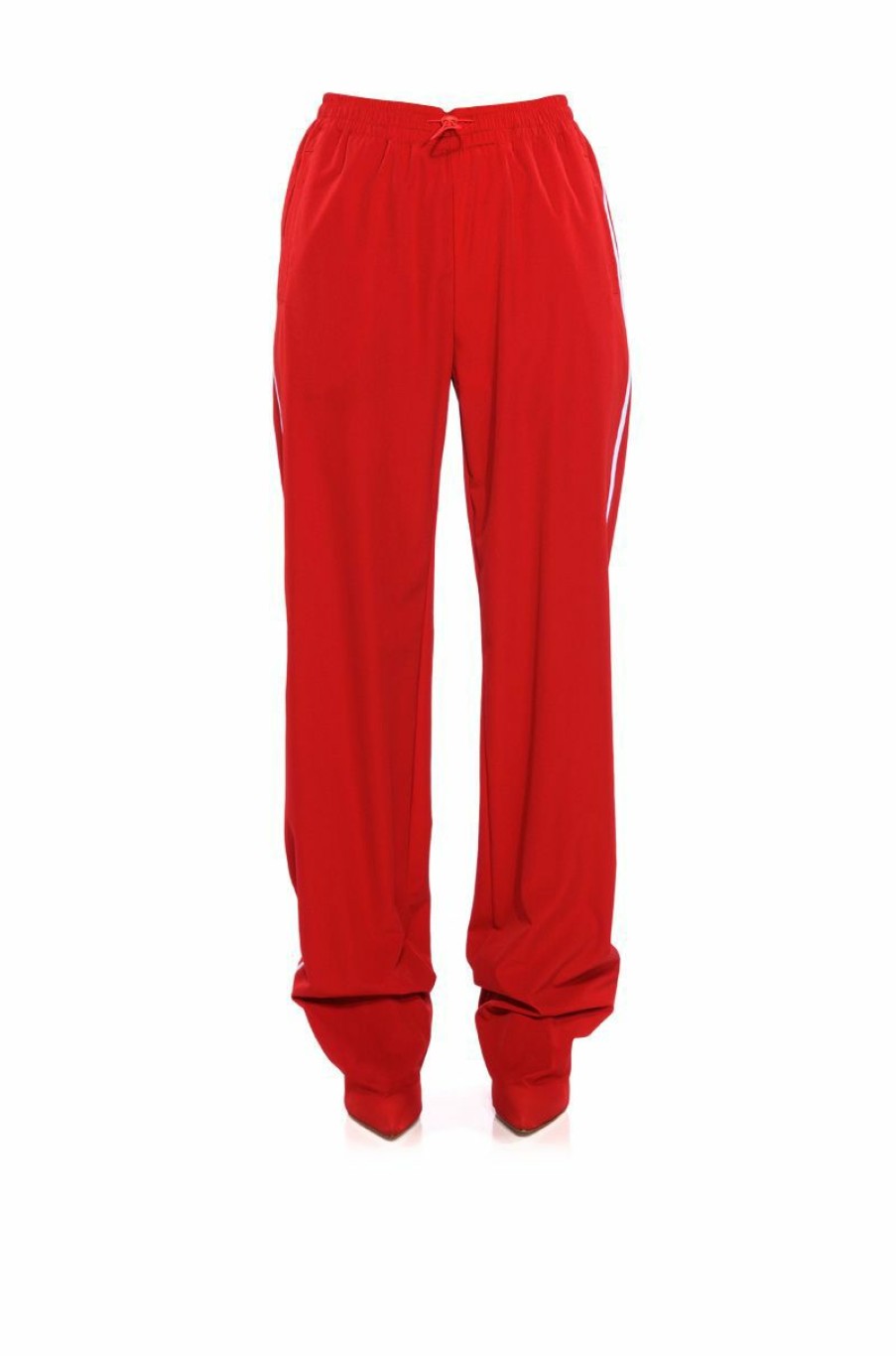 Shoes * | Azalea Wang Track Pant Boot In Red