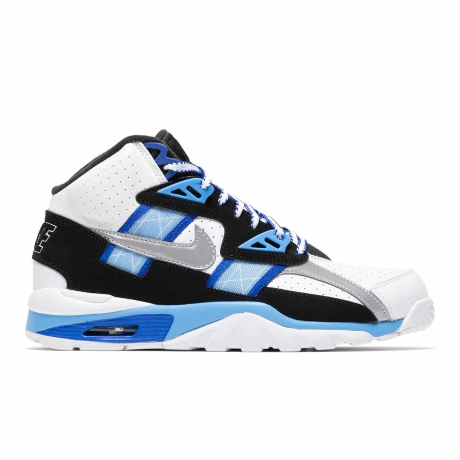 Footwear * | Nike Air Trainer Sc High White/Silver-Blue-Black [100]