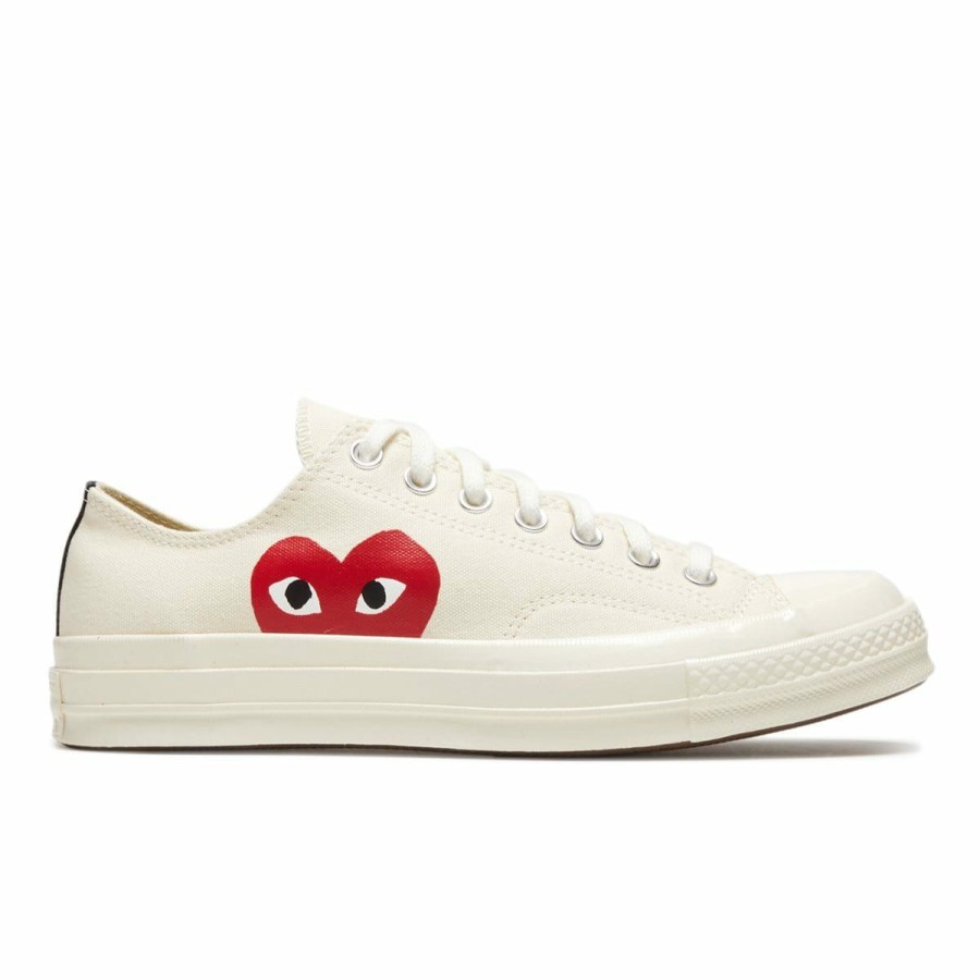 Footwear * | Converse X Cdg Play Chuck Taylor Low Beige