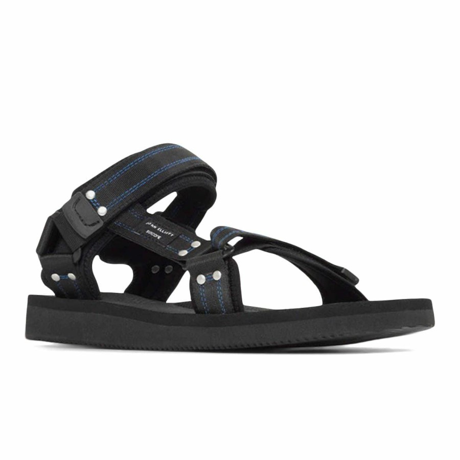 Footwear * | Suicoke X John Elliott Kipa Black