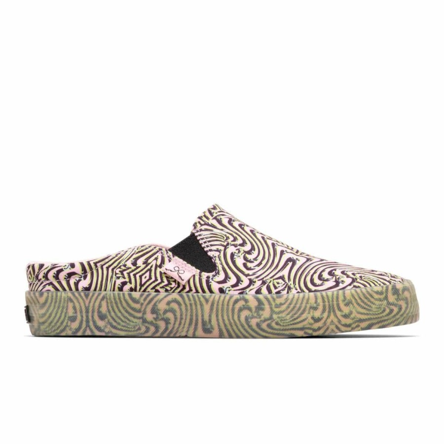 Footwear * | Keds X Maisie Wilen Kickback Mule Mw Canvas Print