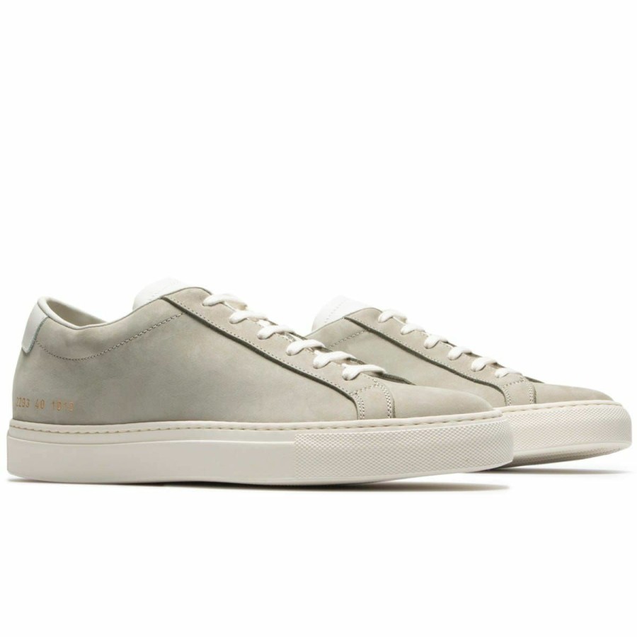 Footwear * | Common Projects Achilles Low (Nubuck) Olive