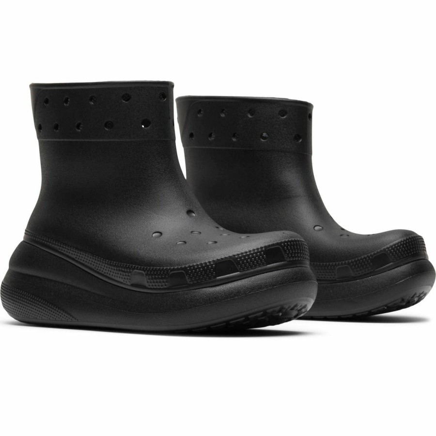 Footwear * | Crocs Classic Crush Boot Black