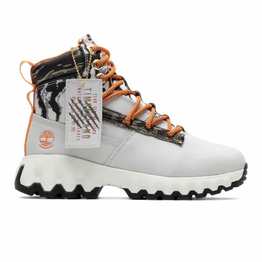 Footwear * | Timberland Women'S Tbl Edge Boot Wp Light Grey Nubuck