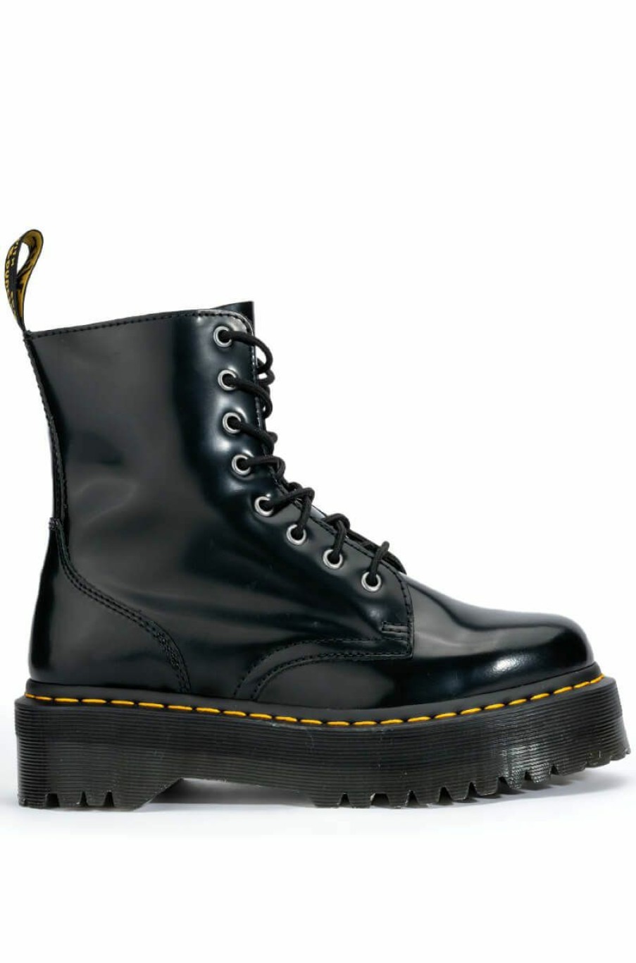 Shoes * | Dr Marten Jadon Polished Smooth Bootie Black