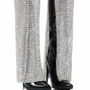 Shoes * | Metizer Chainmail Stiletto Wedge Boot In Patent Black