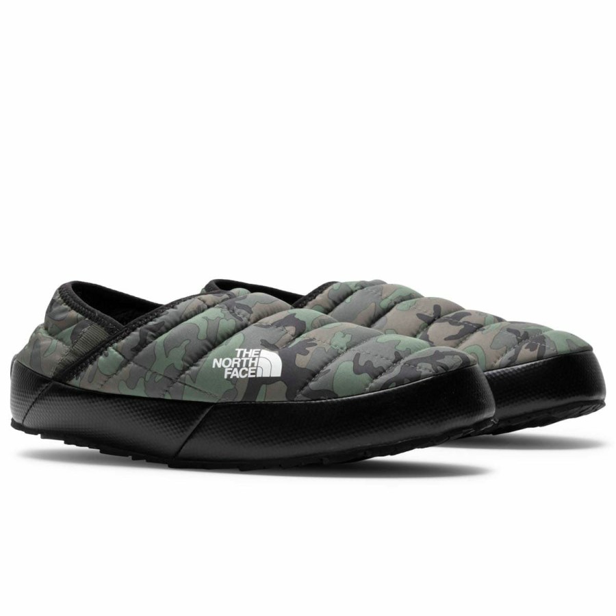 Footwear * | The North Face Thermoball Traction Mule V Thyme Brushwood Camo Print