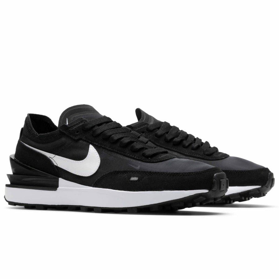 Women'S & Unisex * | Nike Women'S Waffle One Black/White-Orange