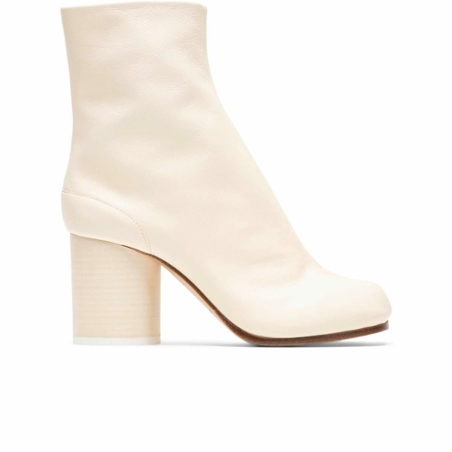 Footwear * | Maison Margiela Women'S Tabi H80 Boots White