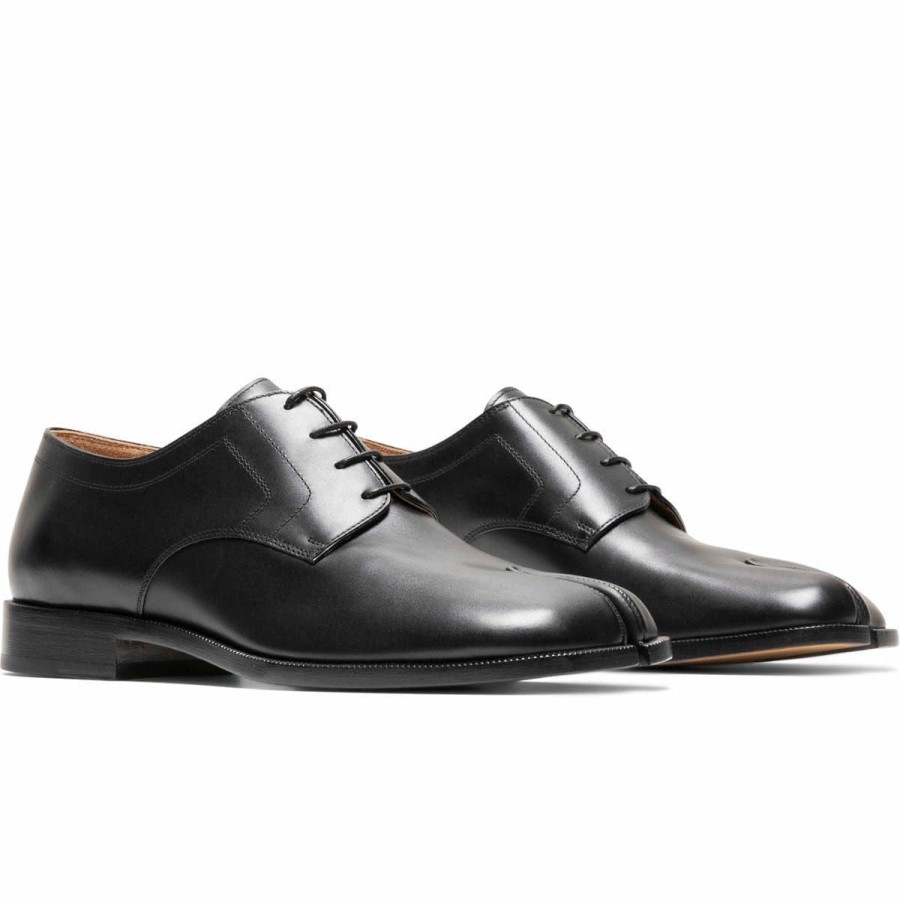 Footwear * | Maison Margiela Tabi Lace-Up Black