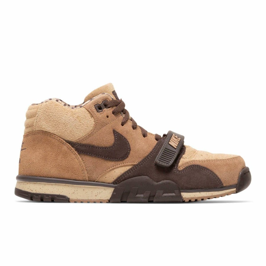 Footwear * | Nike Air Trainer 1 Hay/Baroque Brown-Taupe-Varsity Red [200]