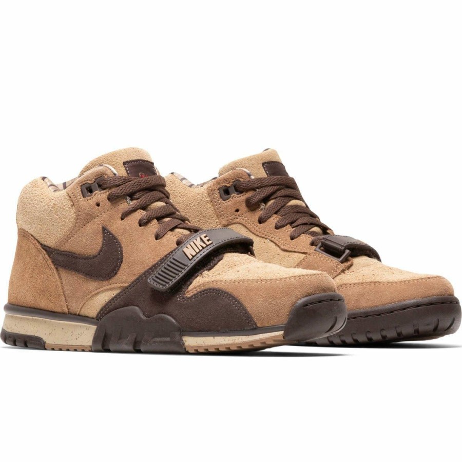 Footwear * | Nike Air Trainer 1 Hay/Baroque Brown-Taupe-Varsity Red [200]