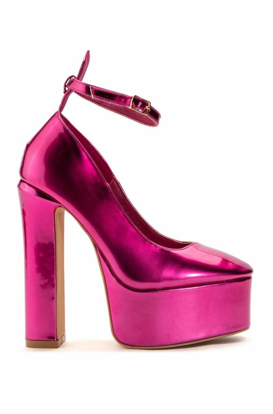 Shoes * | Azalea Wang Night Moves Platform Pump In Fuchsia