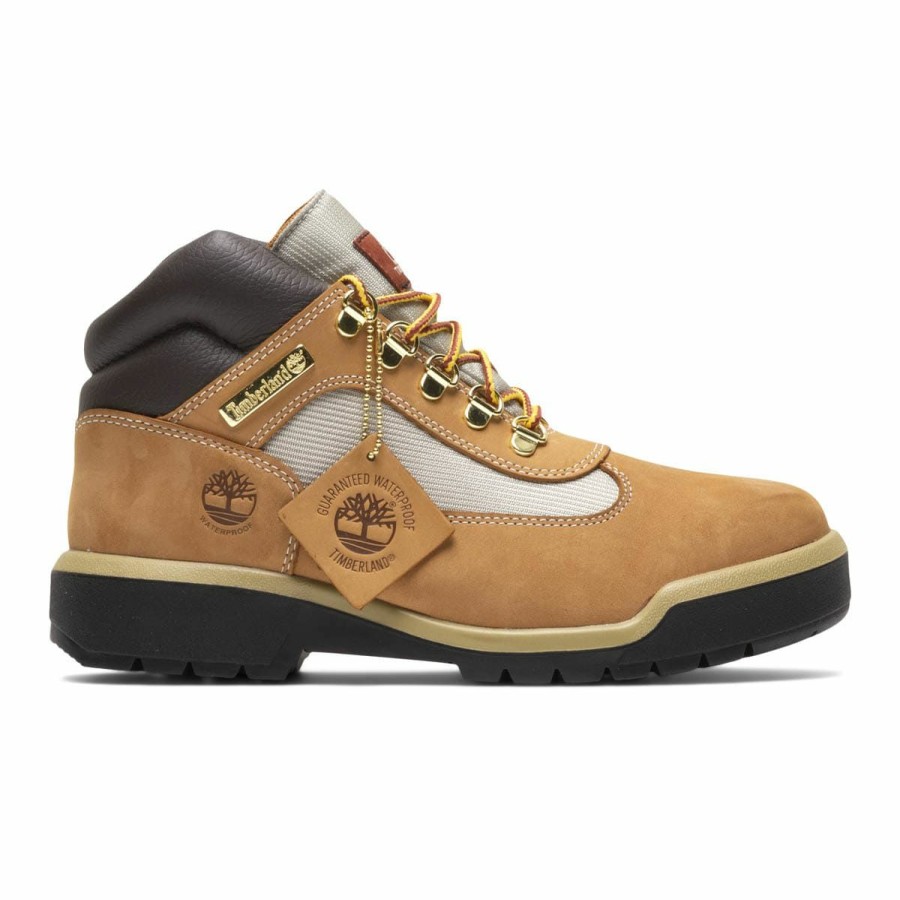 Footwear * | Timberland Field Boot Mid Wheat Nubuck