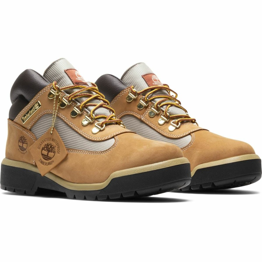 Footwear * | Timberland Field Boot Mid Wheat Nubuck