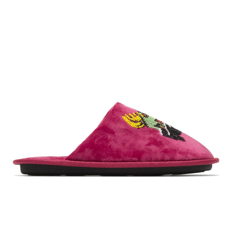 Footwear * | Fucking Awesome House Slippers Red