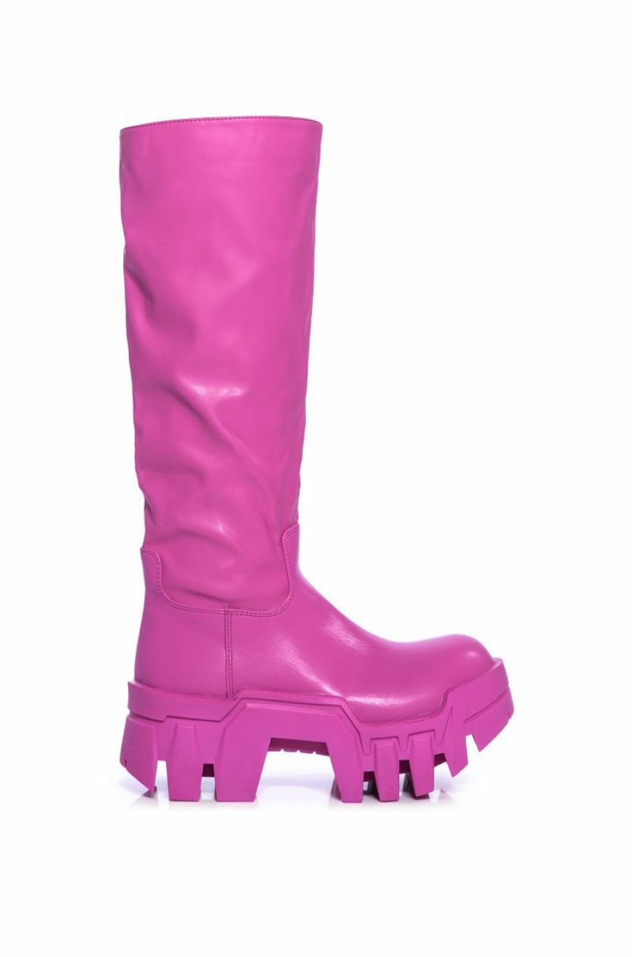 Shoes * | Azalea Wang Lyrica Flatform Boot In Pink