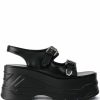 Shoes * | Monster Jam Flatform Sandal In Black