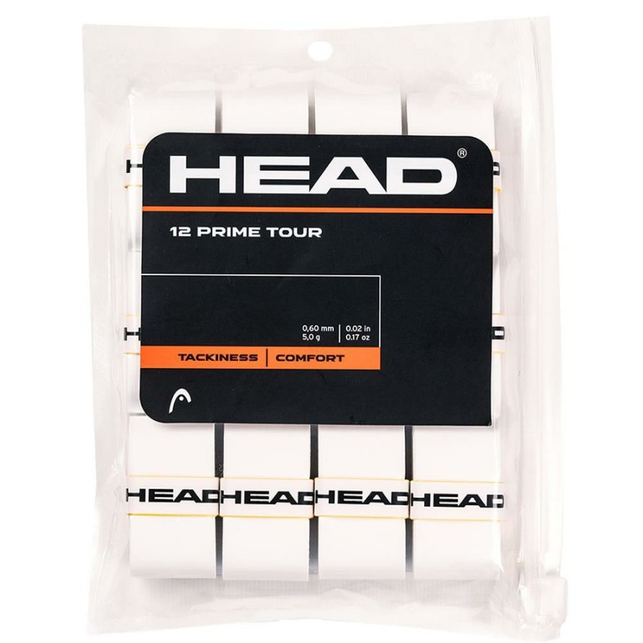 Overgrips * | Head Prime Tour Overgrip 12 Pack White