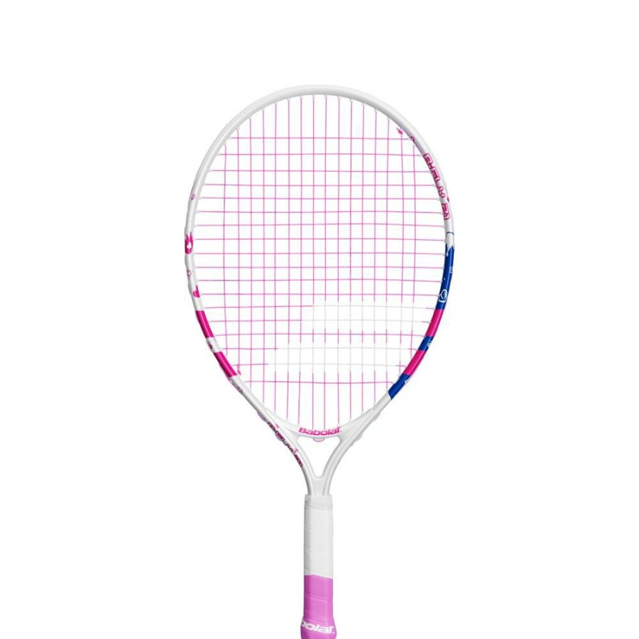 Junior Tennis Racquets * | Babolat B'Fly Junior 21 White/Pink