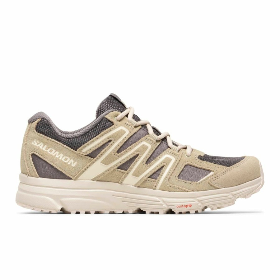 Footwear * | Salomon X-Mission 4 Suede Pewter/Moss Gray/Moth