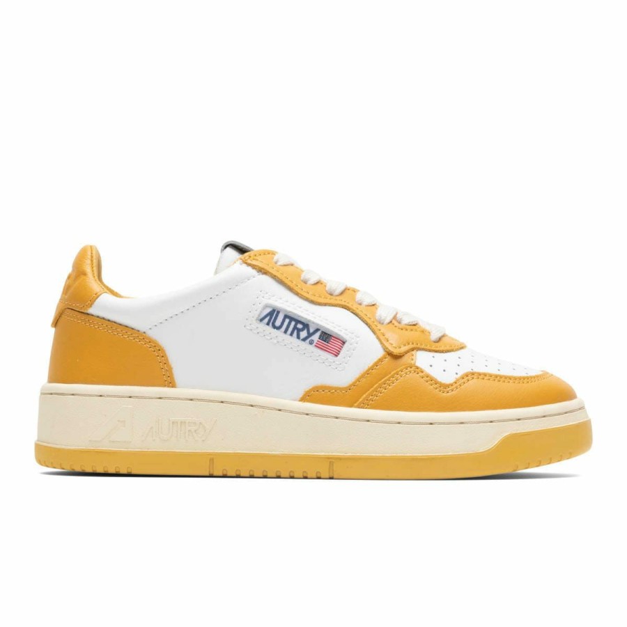 Footwear * | Women'S Autry 01 Low Leat/Leat Mustard